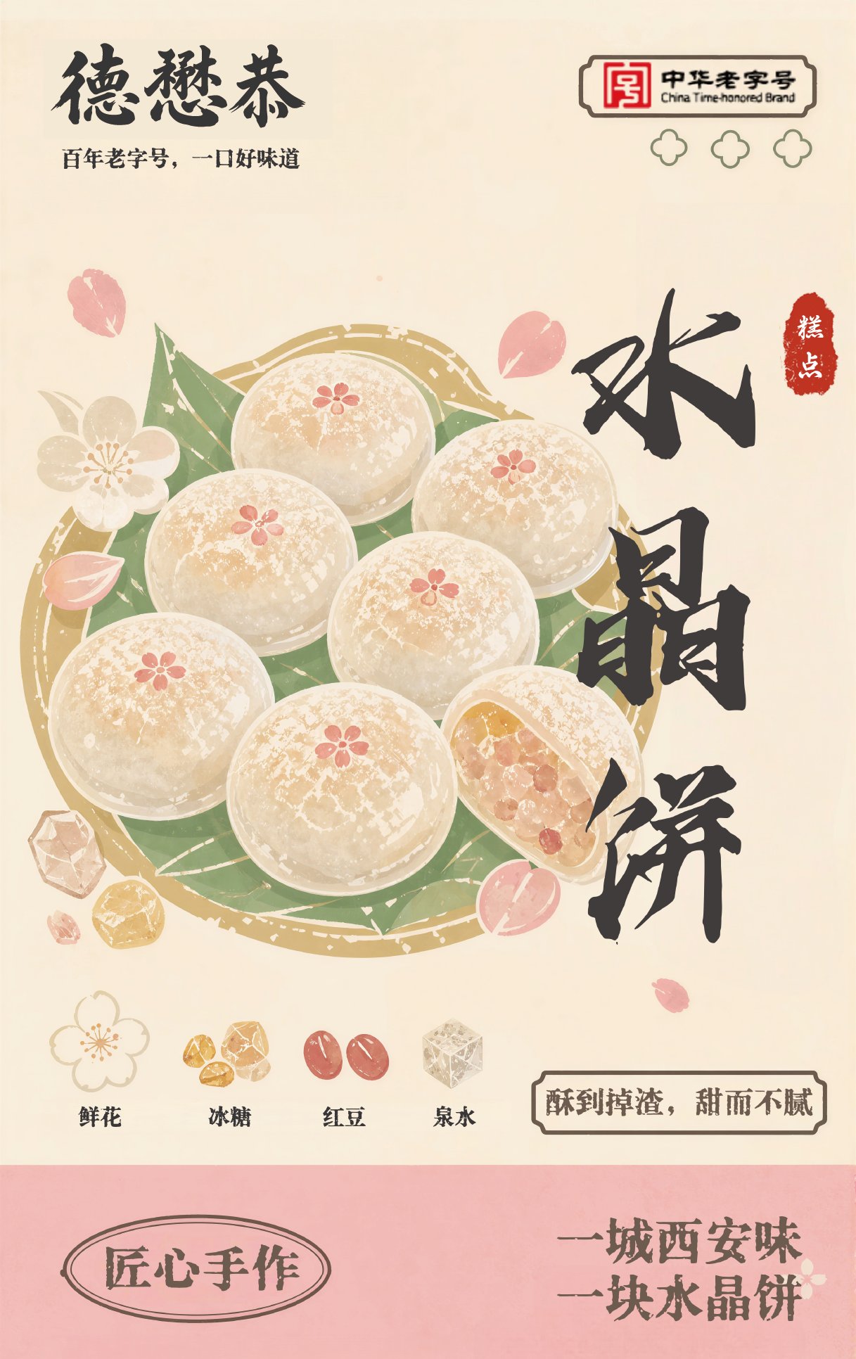 水晶饼